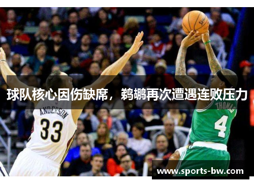 球队核心因伤缺席，鹈鹕再次遭遇连败压力